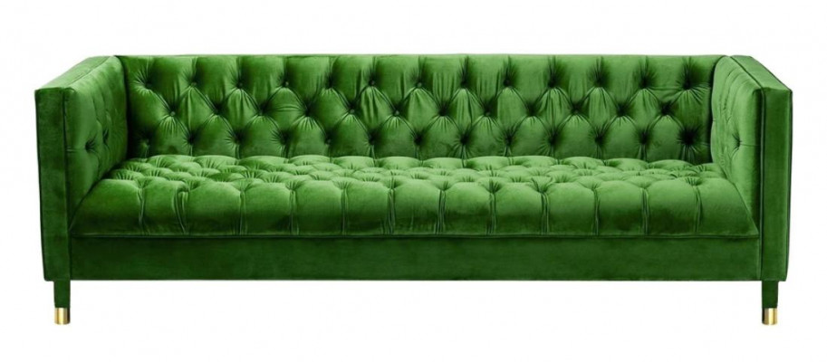 Bleu e Chesterfield Tissu Design Moderne Créatif Nouveau Canapé de Salon en Tissu