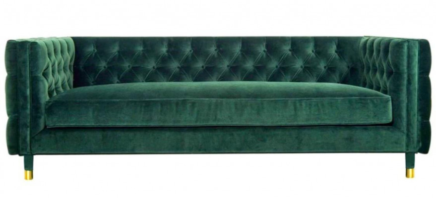 Chesterfield Canapé Salon Canapé en Tissu Canapé Rembourrage Siège Ensemble 3 Places Sofas neuf