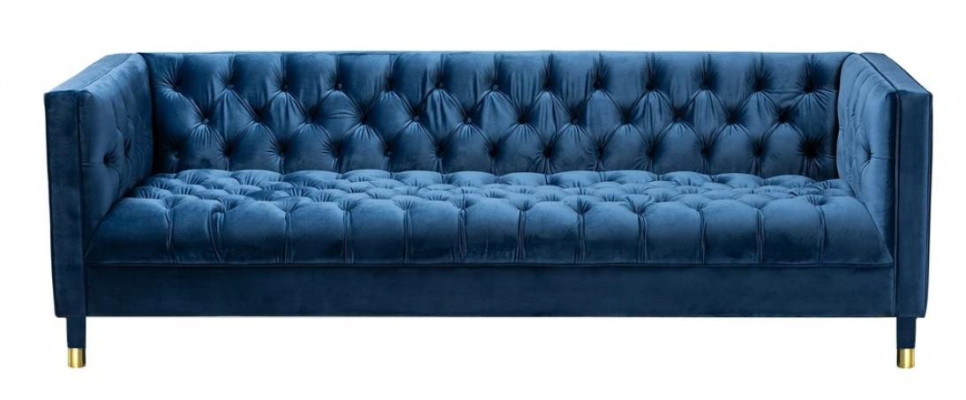Vert Trois Places Tissu Chesterfield Design Canapés Tapisserie Canapé Salon 230cm