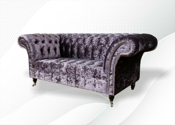 Canapé Chesterfield Deux Places Canapé en Tissu Canapés 2 Places Canapés en Velours