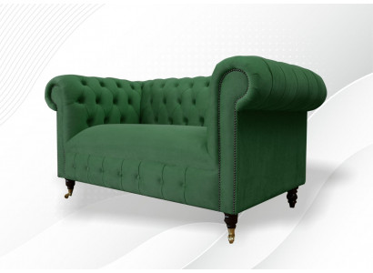 Chesterfield 2 places canapé design canapé rembourrage canapés canapés tissu textile