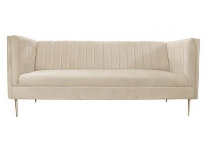 Canapé trois places Chesterfield vert de luxe en velours pratique pour salon d'hôtel.