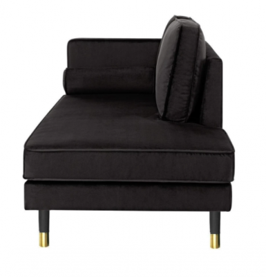 Chaise longue Creative Furniture nouveau Salon Design Moderne Canapé Noir
