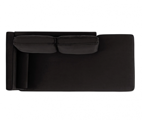 Chaise longue Creative Furniture nouveau Salon Design Moderne Canapé Noir