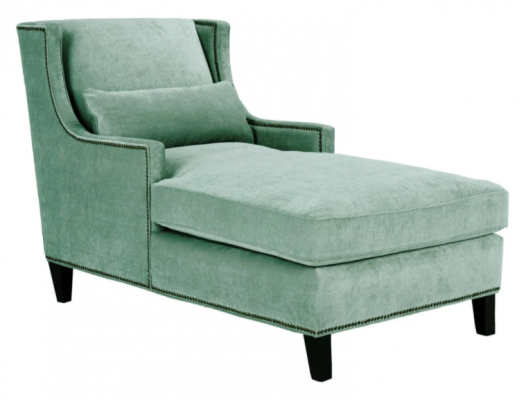 Chaise longue Chaises longues Meubles Ottoman Salon Design Canapé Beige Tissu Longueuil