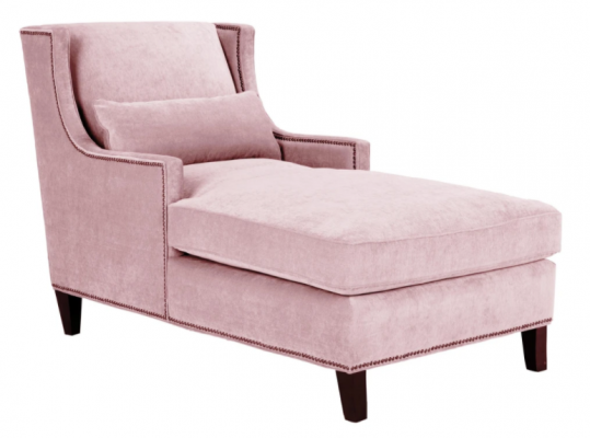Chaise longue Chaises longues Meubles Ottoman Salon Design Canapé Beige Tissu Longueuil