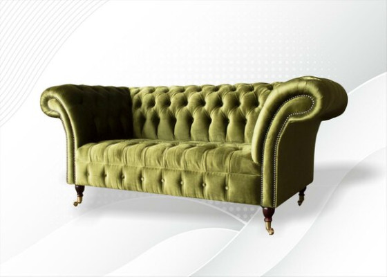 Canapé 2 places 2 places Rembourrage classique neuf Canapés Chesterfield Canapé neuf