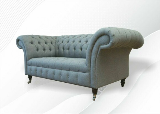 Canapé 2 places Chesterfield canapé rembourré Designer Suite Sofas nouvelle