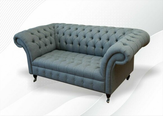 Canapé 2 places Chesterfield canapé rembourré Designer Suite Sofas nouvelle