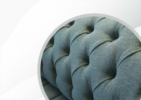 Canapé 2 places Chesterfield canapé rembourré Designer Suite Sofas nouvelle