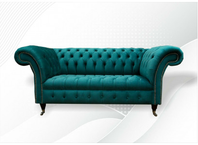 Canapé 2 places Chesterfield Design d'ameublement Luxueux Canapé Canapés de Salon Club