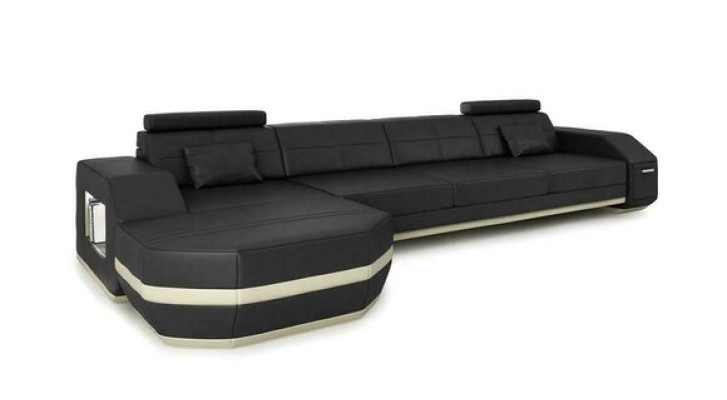 Canapé de salon design Modern Flackschiff Sofa Couch Suite Upholstery