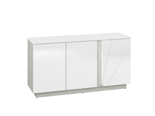 Meubles de salon Ensemble Buffet Table basse Commode Vitrine 3 pièces