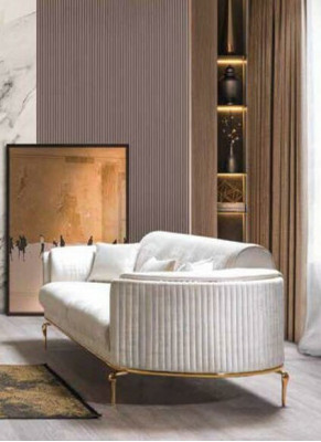 Luxury Suite Set Canapé ensemble 3+3+1 place Canapé en bois Fauteuil Canapé