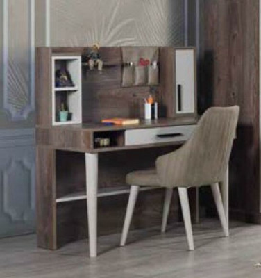 Ensemble de chambre d'enfants Armoire Chambre à coucher Lit Table de chevet Table 5 pièces.