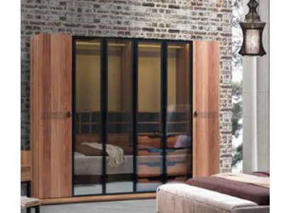 Armoire de luxe Mobilier armoire Chambres à coucher Armoires Portes en verre