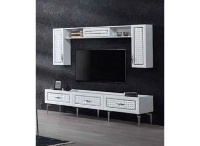 Armoire TV Salon italien Commode de salon Télévision de luxe Buffet de luxe