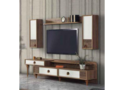 Meuble téléviseur bas de séjour Meuble Buffet Étagère murale Étagère téléviseur Armoire