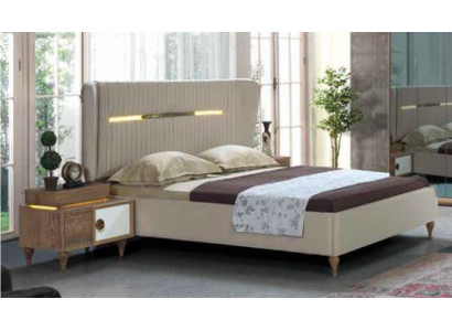 Lits Chambre Lit Moderne Cadre de lit nouveau Lit Rembourrage Double Mobilier