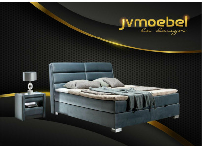 Textile de lit 2x Table de chevet 3 pièces. Ensemble de chambre à coucher Mobilier Lit Moderne Luxe nouveau
