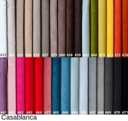 Lit rond design moderne, luxe, rembourrage en tissu de luxe lit rond.