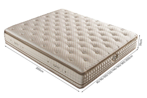 Matelas de haute qualité Lits d'hôtel Matelas King Size de qualité royale 7 Zones