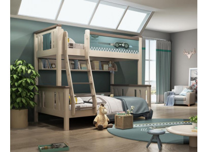 Lit superposé Lit enfant Lit superposé Lits Lit de jeu Lit en hauteur Lit superposé Double nouveau