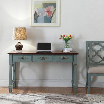 Bureau Mobilier de bureau Etagères en bois Bureau Table à manger Table Chaise 2 pièces