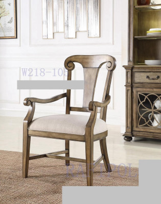 Chaise Braun Design Salle à manger Salle à manger Chaises Bois Rembourrage avec accoudoir new