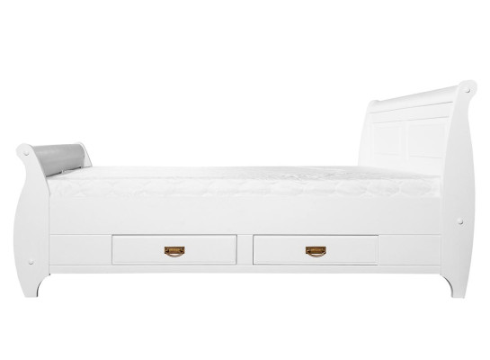 Style maison de campagne lit de luxe lit double lits doubles lits blancs chambre