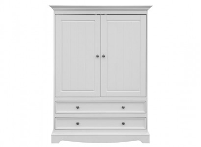 Armoire classique xxl Meubles de garde-robe Chambre Maison de campagne Armoires Portes