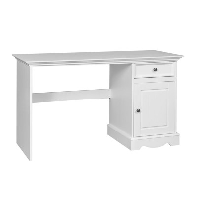 Véritable bureau en bois Bureau de bureau en bois Meubles de bureau Table de bureau Ordinateur de maison de campagne