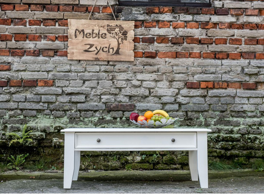 Maison de campagne Salon Table Table basse Artisanat Bois massif Canapé Tables d'appoint