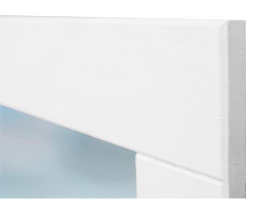 Miroir rectangulaire de maison de campagne avec cadre en bois Miroir mural xxl Maison de campagne en bois neuf