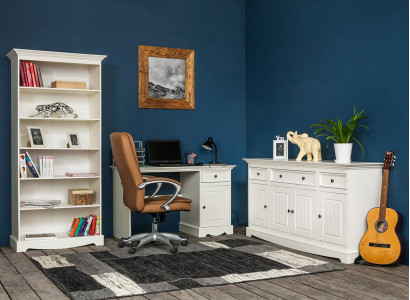Ensemble de bureau 3 pièces. Meubles Bureau Table Commode Armoire Étagère Complet