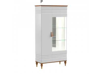 Vitrine classique Commode Vitrines Vitrine Armoire Vitrine en verre TO-W2