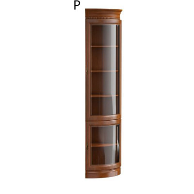 Armoire classique Vitrine d'angle Vitrine Vitrine Modèle BA-11