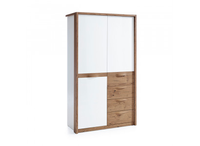 Armoire d'angle de garde-robe de meubles classiques Armoire en bois de garde-robe - CM-2D