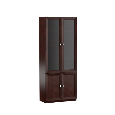 Meubles de bureau du système, vitrine, classeur, classique, bois, armoire, étagère