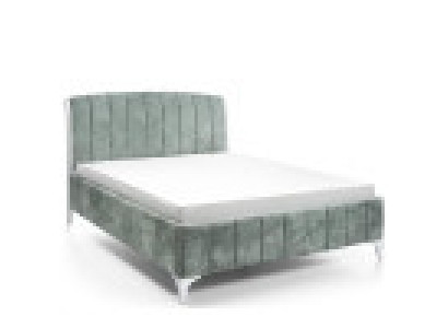 Conception de rembourrage de lit de luxe pour l'hôtel double chambre à coucher moderne en tissu.