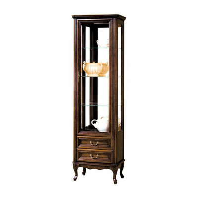 Vitrine classique Armoire Italienne de meubles Vitrine W-1/2 showcases new