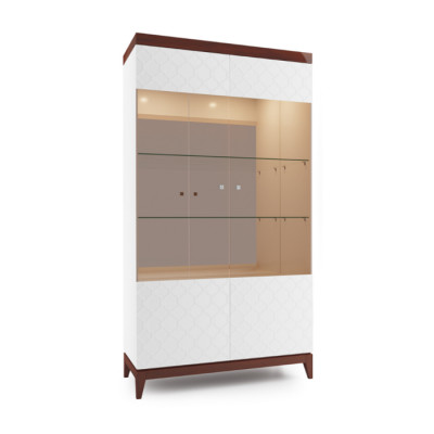 Vitrine vitrine de style moderne en verre vitrine armoire vitrine étagère décorative