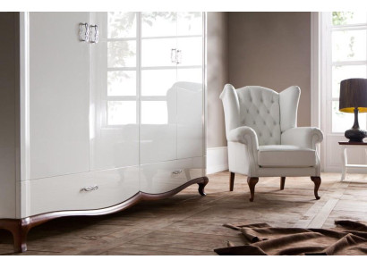 Fauteuil design Meubles Rembourrage Moderne Détente Salon Canapé Fauteuil À Oreilles Chesterfield