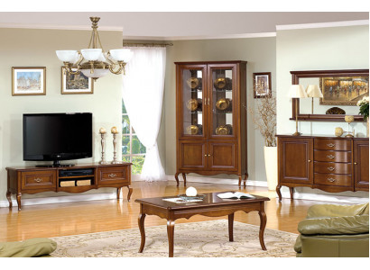 Véritable armoire en bois fait maison, commode classique - Modèle Pr