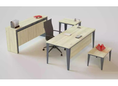 Mobilier de bureau Moderne Bureau Table basse Commode Table d'appoint 4 pièces.
