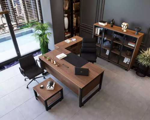 Armoire de classement de bureau de luxe moderne pour le rangement de documents