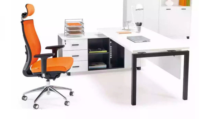 Mobilier de bureau Aménagement Bureau Armoire à dossiers Table basse Ensemble de 4 pièces