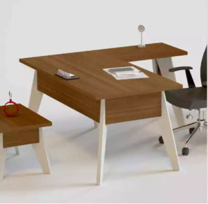 Bureau d'angle Table Armoire Tiroir Table basse Armoire Mobilier Bureau 3 pièces.