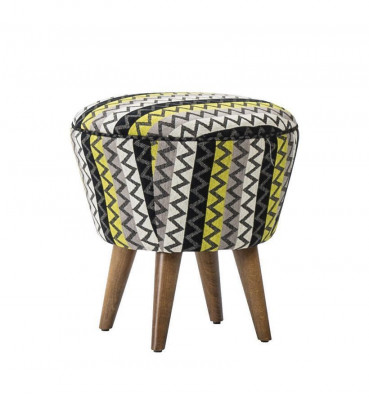 Tabouret coloré Pouf Tabouret de luxe Meubles rembourrés Tabouret Ottoman Tout neuf