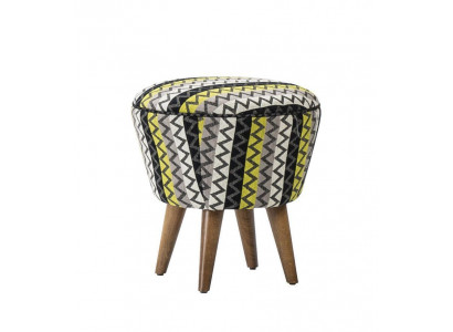 Tabouret coloré Pouf Tabouret de luxe Meubles rembourrés Tabouret Ottoman Tout neuf